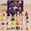 Figure Artigianali di Resina per Halloween Calendario dell'Avvento 2026, Conto alla Rovescia di 24 Giorni con Fantasma, Set di Figure Miniature da Collezione, Regali per Bambini Ragazzi Ragazze,