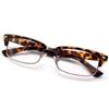 [Garment] Sunglasses for Men and Women, Fashion Glasses, Browline, Semi-Tinted, Lightly Tinted Lenses, DECL×CLEAR