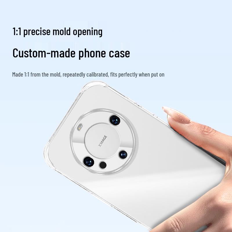 Compatible with Huawei Mate60 Transparent Airbag Phone Case: Mate60Pro/Mate60RS/Mate60Pro+