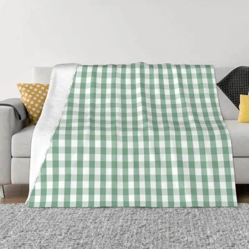 Schottischer Tartan Ein Kariertes Plaid-Webmuster Decke Fleece Flanell Kariert Bauernhaus Büffel Überwurfdecken Tagesdecke