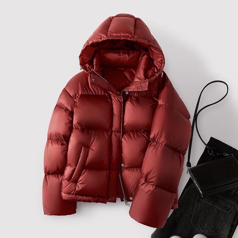 

Tachic Women s Hooded 90% Down Puffer Jacket M