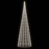 VidaXL LED Christmas Tree On Flagpole 3000 LEDs White 800 Cm, Christmas Decoration, LED Light, Christmas Light 358121