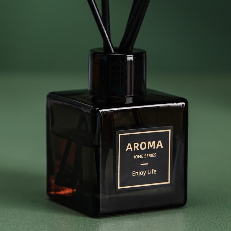 Small Grey Square Flameless Aromatherapy Diffuser for Bedroom & Living Room