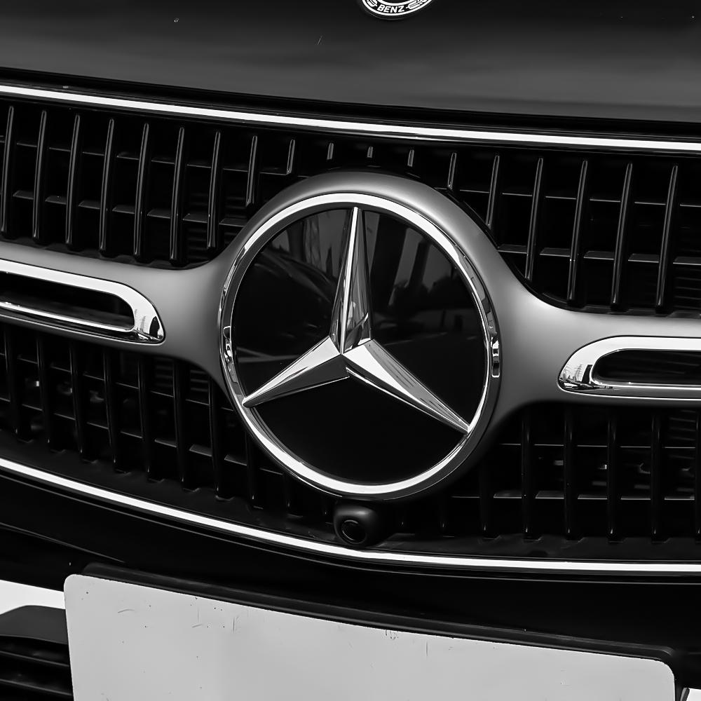 3D Auto Refit Accessories Car Badge Front Grille Emblem Replacement Decoration Covers for Mercedes Benz W204 W205 W206 W253 W213 CA1