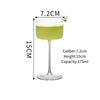 Creative Cocktail Glasses Cups,Square Martini Glass Cup,Thin Margarita Glasses Cup,Glass Goblet,Bar Kitchen Accessories