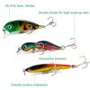 Minnow Angeln Locken 4 teile/satz Crankbait Künstliche Harten Köder Fly Fishing Tackle Kunststoff Fisch Wobbler