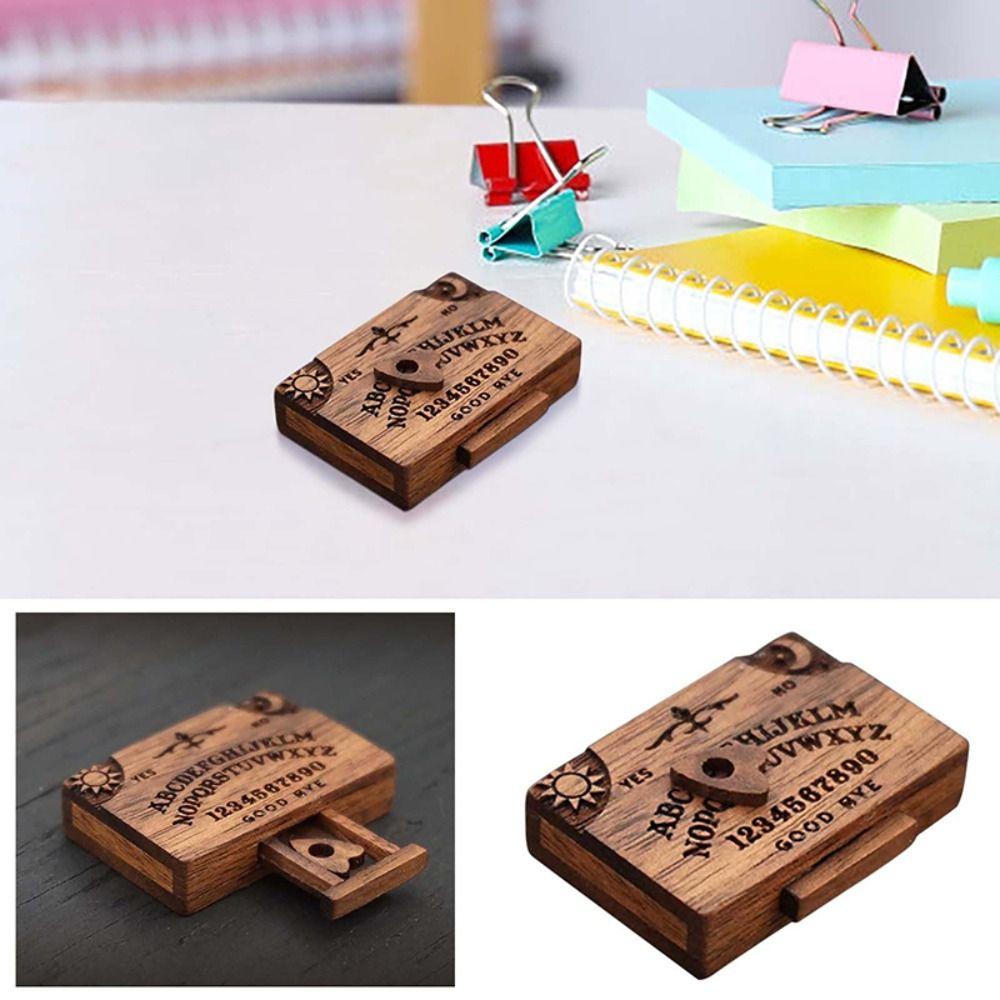 Handmade Wooden Miniatures Home Decoration Emotional Love Drawer
