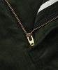 FRIZMWORKS Cord-Komfort-Hose mit zwei Falten _ Oliv