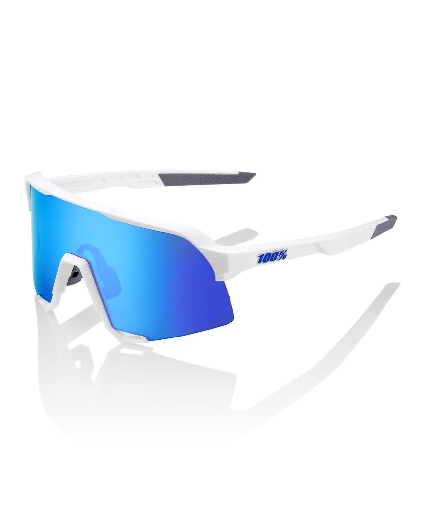 Baegpeosenteu S3 Matte White Hyper Blue Multilayer Mirror Lens