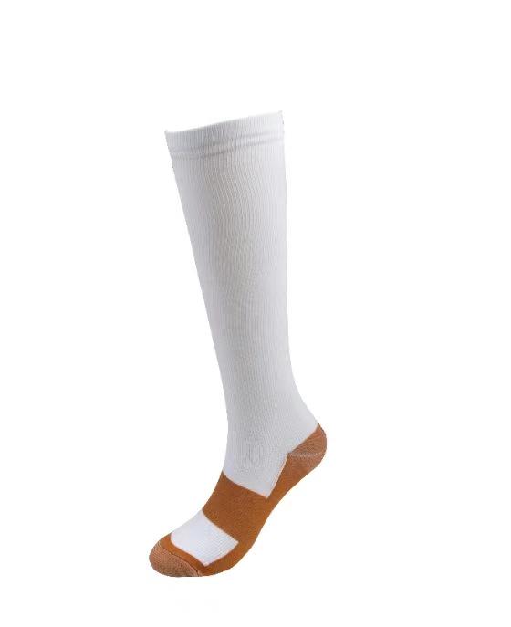 Copper Fiber Knee-High Compression Sports Socks