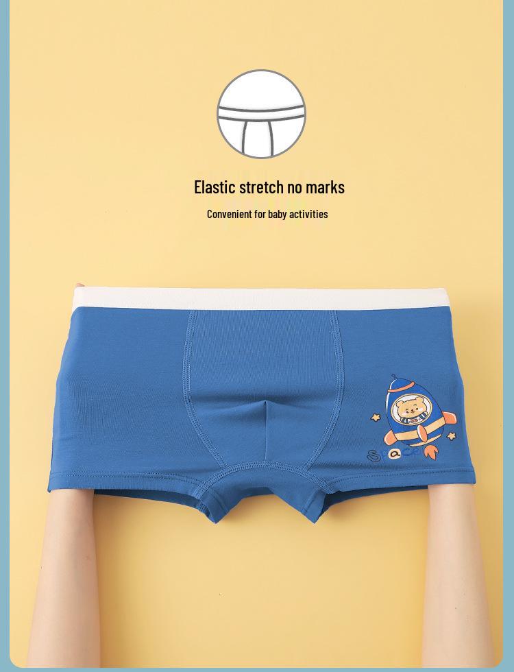 Calzoncillos Boxer de Algodón con Dibujos para Niños - Ropa Interior Infantil para Tallas Pequeña, Mediana, Grande