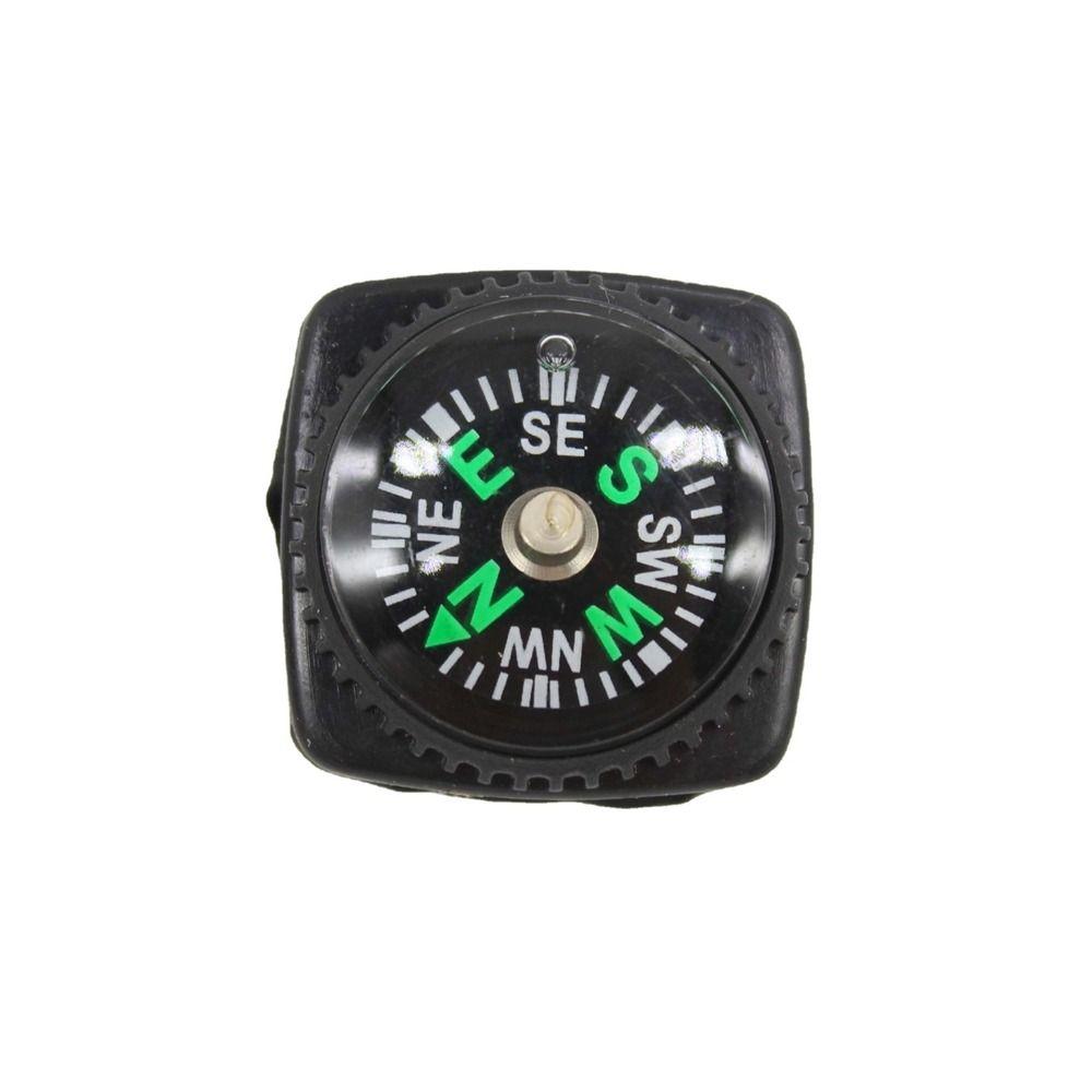 5pcs 20mm Belt Buckle Portable Travel Emergency Compass Survival Navigation Tool Outdoor Tool
