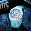 Men'S Watch Student Couple Multifunctional Chronograph Silicone Watch Men'S Quartz Watch 8118