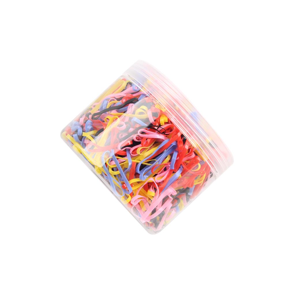 NEW Colorful Hair Band Kids Hair Tie Elastic Rubber Bands Party Wedding