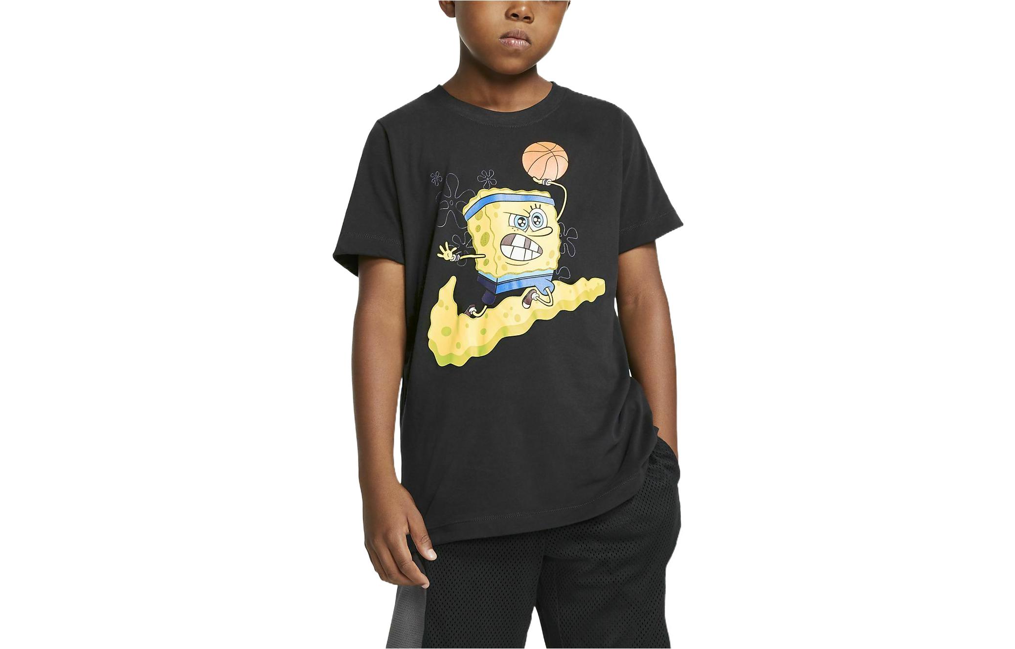 

Nike Kids T Shirts Crew Neck Moderate CQ3859-010 L