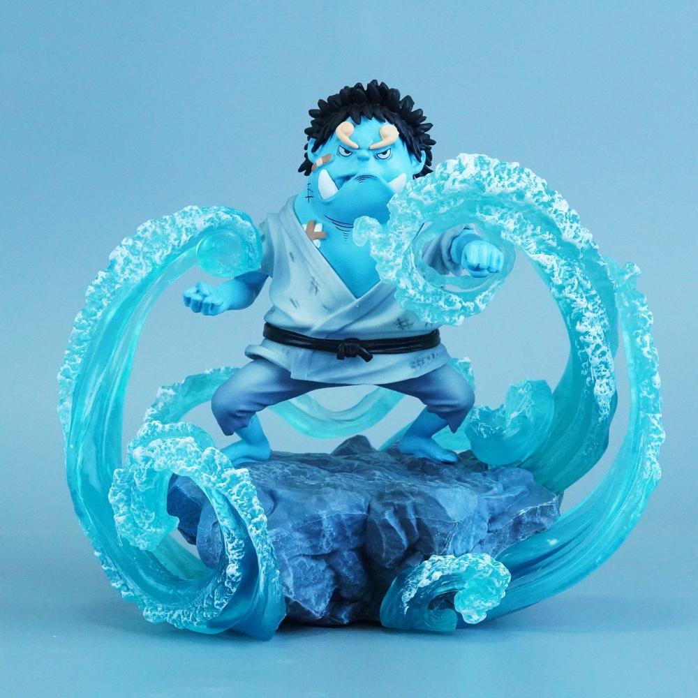 

14,5 см/5,71 дюйма Аниме One Piece Фигурка Джинбе Фигурки Действия ПВХ Статуя Настольное Украшение Коллекция Модель Игрушки Подарки Подвижная Сочлененная Масштаб Детализированная