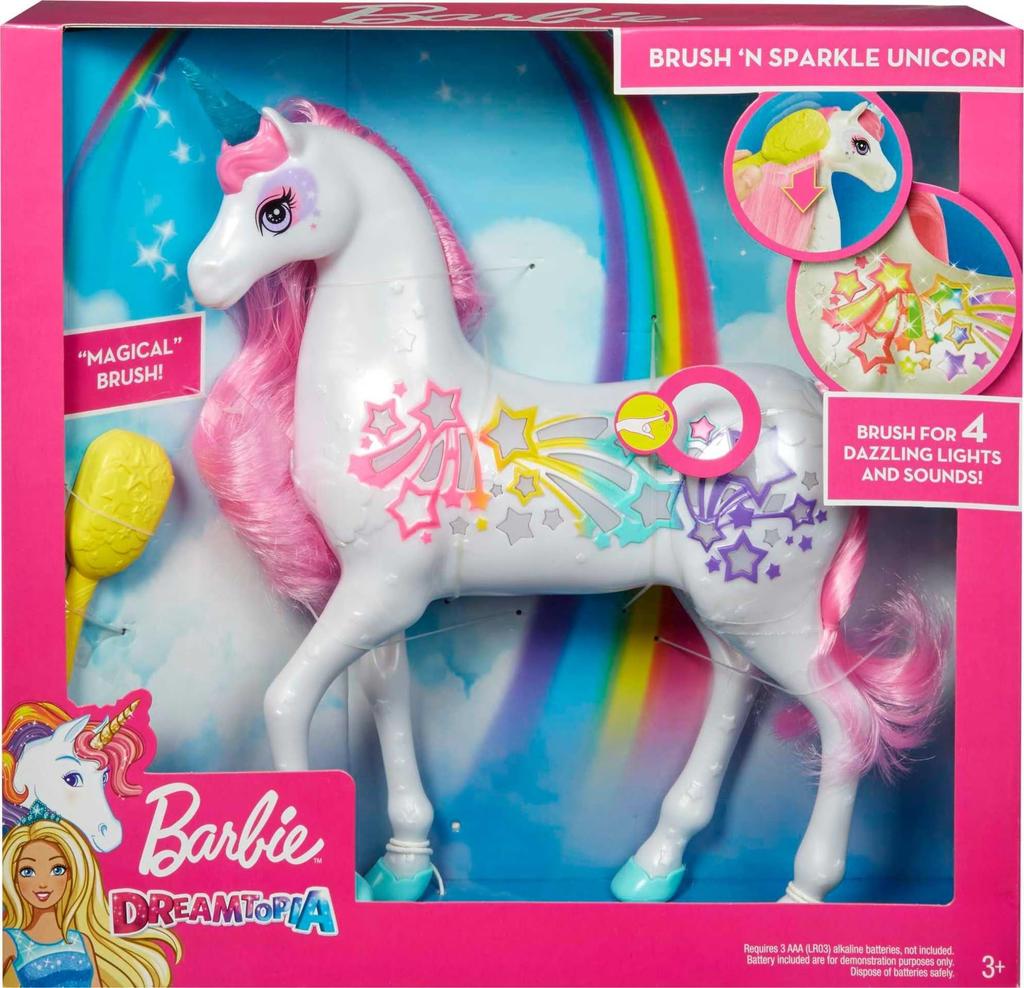 barbie Sparkly Unicorn Doll GFH60