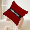 R-Roches Mode B-Bobois Kissenbezug Sofa Dekorativ Zuhause Doppelseitiger Druck Plüsch Quadratische Dekokissenbezüge Kissen Dekor