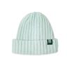 VEGETABLE TABLE Angora wool color beanie Black