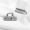 Distinctive Progress Bar Brooch Pin Adds Creativity To Any Outfits With Its Unique Designs Casual Wear Daily Use
