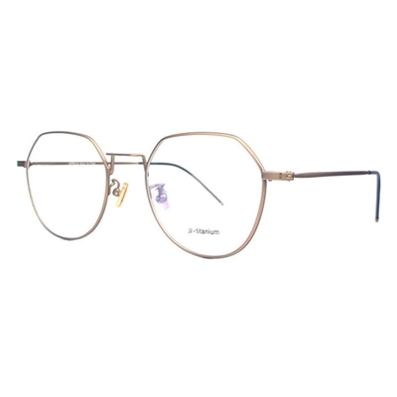 LKT_701 Beta Titanium Domestic Glasses Frame_Brown brown