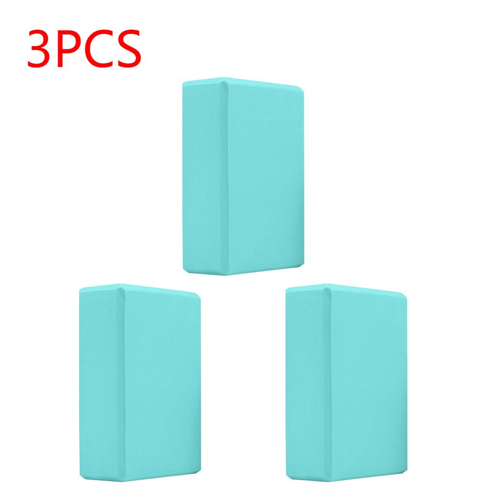 EVA Gym Yoga Block Foam Brick Training Exercise Fitness Equipment Yoga Bolster Pillow Cushion Stretching Body Shaping Yoga Block