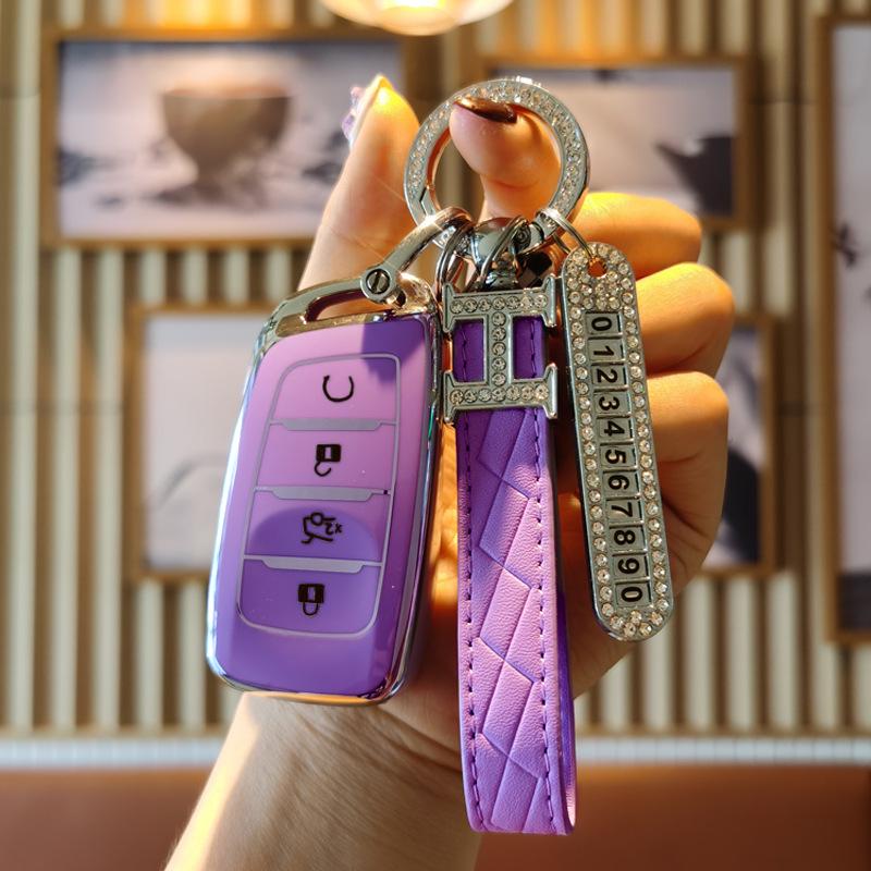 Vollabdeckende Schutzhülle für Autoschlüssel für Changan CS35plus, neuen CS95 und CS85 Coupe