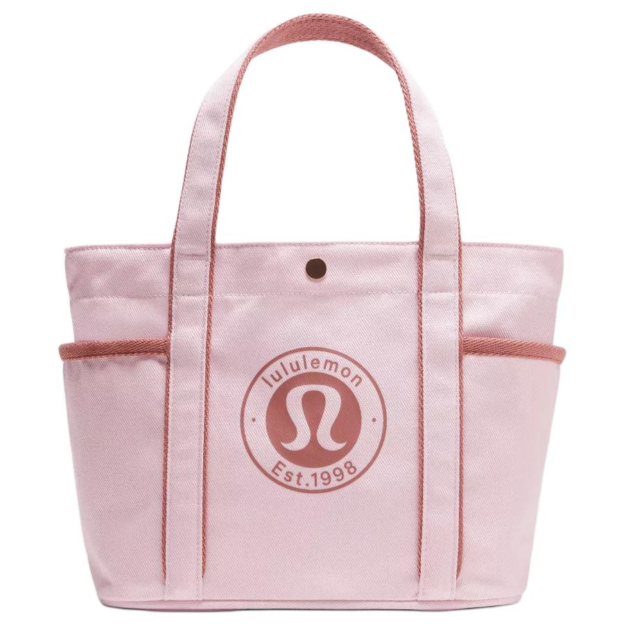 Lululemon Daily 6.5L Versatile Multi-Pocket Design Tote Bag Women Tote Happiness-Pink Red-Clay LU9BXWS-071323 Happiness Pink  & Red Clay