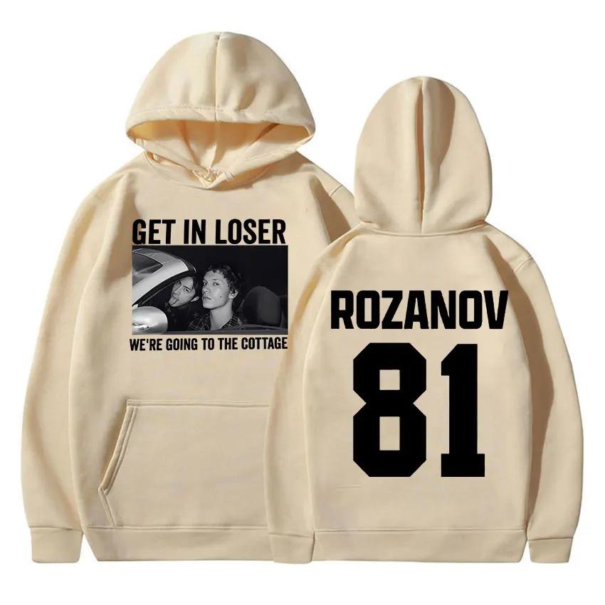 Get in Loser We're Going To The Cottage Graphic Hoodie Heated Rivalry Ilya Rozanov Hollanov 81 Men Vintage Oversized Sweatshirts