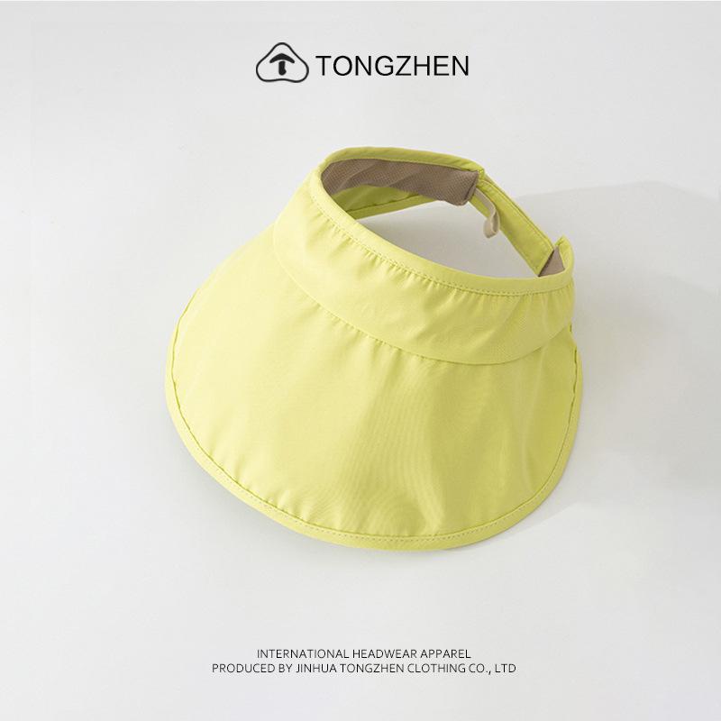 

Lightweight Quick-Dry UV Protection Sun Hat for Women, Foldable Large Brim Visor with Face Cover, Outdoor Cycling Sports Cap M 55-59cm фарби люмінесцентні зелений колір