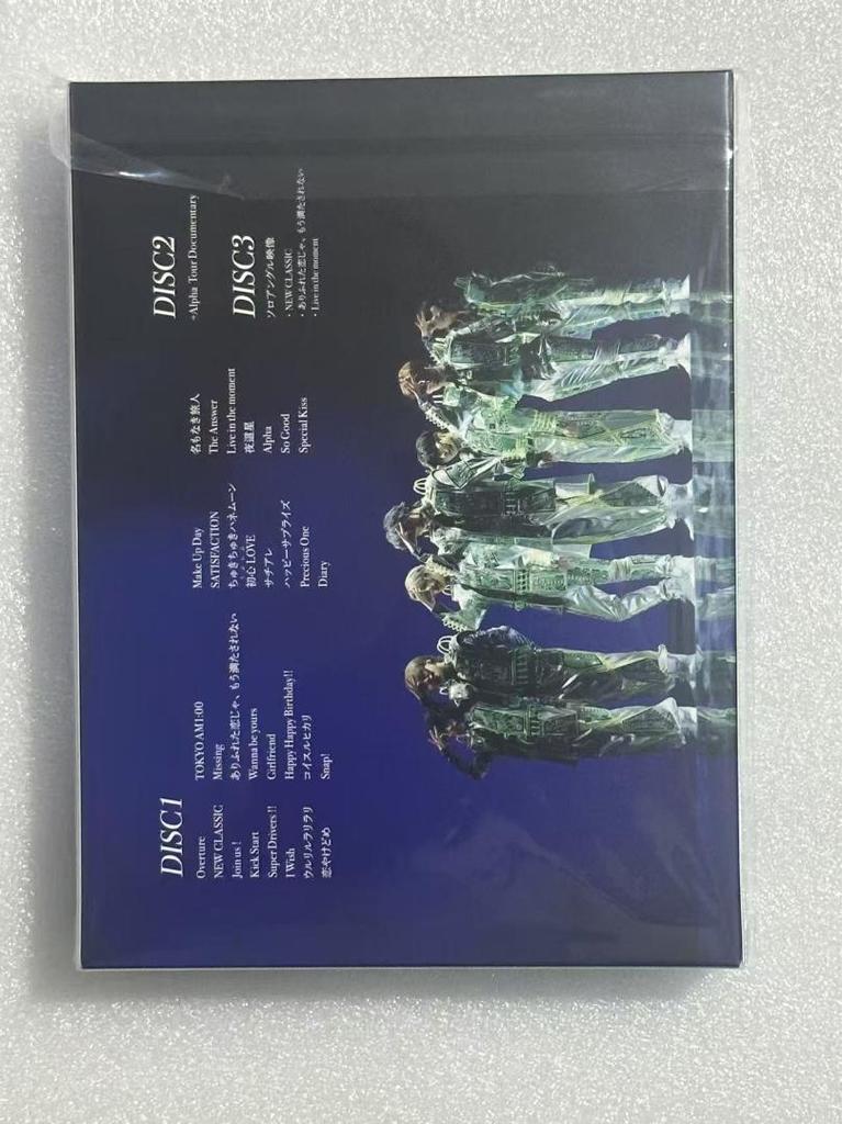 [USED] Naniwa Danshi Alpha First Limited Edition Blu-ray