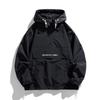 Herren Trendy Herbst 2025 Kapuzen-Windbreaker Pullover Jacke mit halbem Reißverschluss