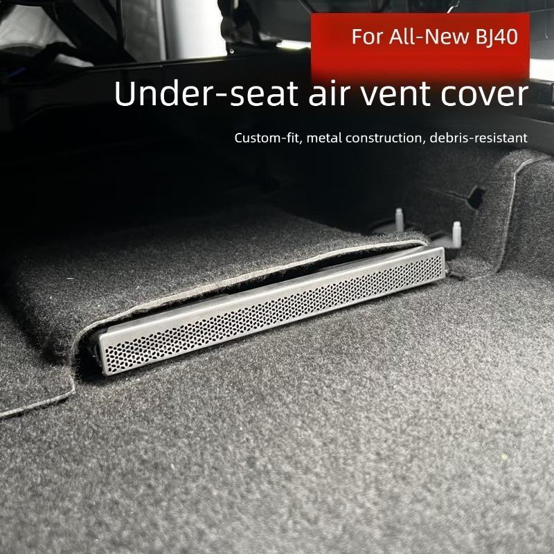 For Under‑Seat Air Outlet Dust Cover, Air Vent Protective Cover Interior Decoration for All‑New BAIC BJ40E/C 2024‑2026 Models