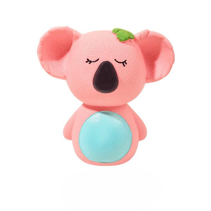 Pet Toy Latex Sound-making White Cow Powder Pig Cute Stress-relieving Dog Toy Will Make Noise Koala-shaped Toy