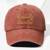 pc Unisex Howdy Embroidered Washed Vintage Baseball Cap Fashionable Outdoor Hat for Men and Women Adjustable Trucker Hat Suit