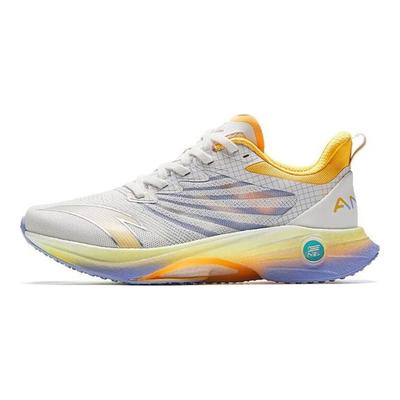 Mach 3.0 Nitrogen Technology Cushioning Wear-Resistant Non-Slip Low-Top Running Shoes Women Sneaker White Yellow Purple 122325583S-1