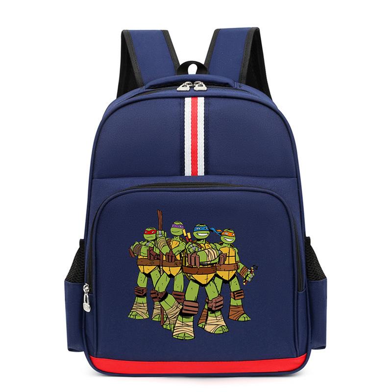 Hot Sale Teenage Mutant Ninja Turtles Cartoon Printed Backpack Elementary and Secondary School Students Outdoor Leisure Large Capacity