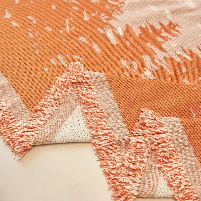 Forest Tree Chenille Sofa Throw Blanket Anti-slip Sofa Slipcover Four Season Universal Couch Blankets Towel for Living Room Home