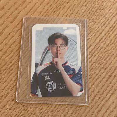 MSI T1 Booth Faker Photo Card