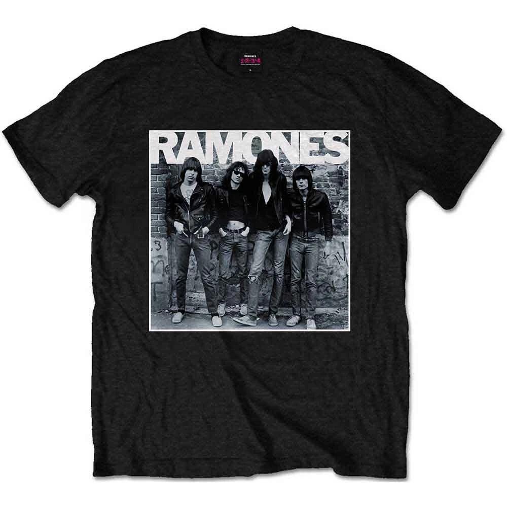 Officially licensed Ramones 1st Album Mens Black T Shirt Ramones Classic Tee S