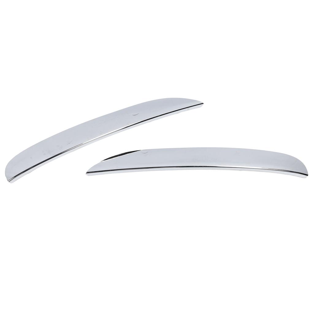 Front Bumper Chromed Moulding Trim 51118047728 Sporty Style Left Right for 7 Series F01 F02 F04 2008 To 2015