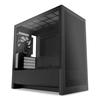 Micro-ATX Mid-Tower Case - NZXT - H3 Flow - Remarkable Airflow - Black - Full-Size GPU
