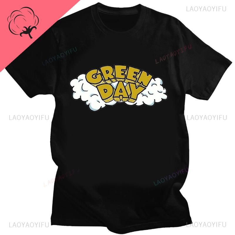 Green Day American Idiot Albuum Cover Tshirts Unisex Women Oversized Tshirts Novelty Funny Streetwear Summer Comfortable Tee