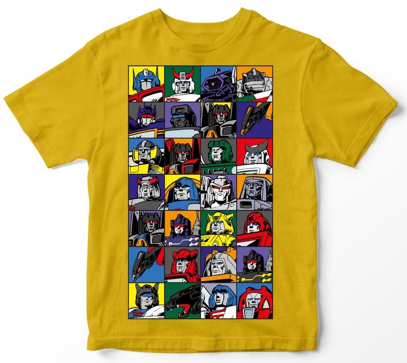 202526 Summer Tshirt Vintage Style Transformers100 Cotton Printed Tshirt for Men Robot Vintage Cotton Quick Dry Round Collar