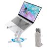 Laptop Computer Stepless Adjustment of Convenient To Improves Relieves Back Made of Aluminum iPad Compatible with Devices Up To 17 Suitable for