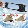 Ice Gripper Spike Shoes 8 Teeth Winter Outdoor Anti Slip Hiking Mountain Snow Crampons Shoe Covers Snow Shoes Accesorios Nieve
