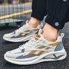 Frühling und Herbst Neue Herren-Sneaker Mode Atmungsaktive Mesh-Schuhe Freizeitschuhe Studenten-Laufschuhe Herrenschuhe