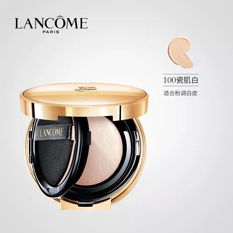 LANCÔME Air Cushion New Pure To Modify Skin Tone, Conceal Blemishes, Long-lasting Soft Light, Brighten Dry Skin and Oily Skin 100# Without Gift Box