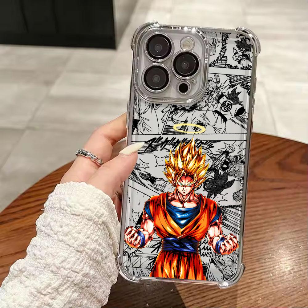 Dragons B-Ball Z Anime Soft Funda For iPhone 18 17 Pro 16 15 14 13 12 11 Pro Max Case 17 Plus 17E 16E 17Air Protection Phone Cover