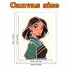 Disney Pearl Painting Mulan 5D DIY Pearl Picture Crafts for Adults/Beginners Gift Ideas Home Decor